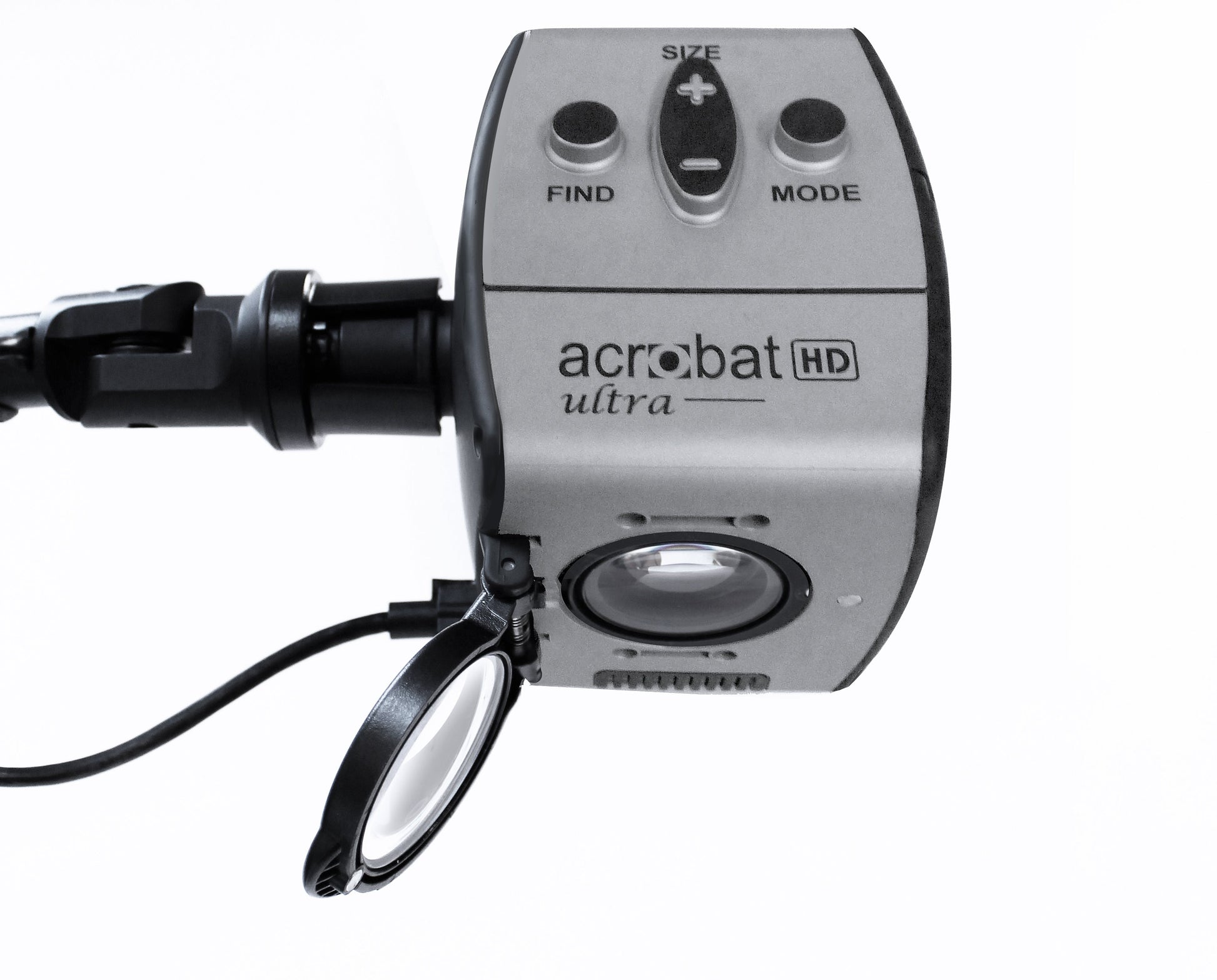 Acrobat HD Ultra, camera close up, bottom view