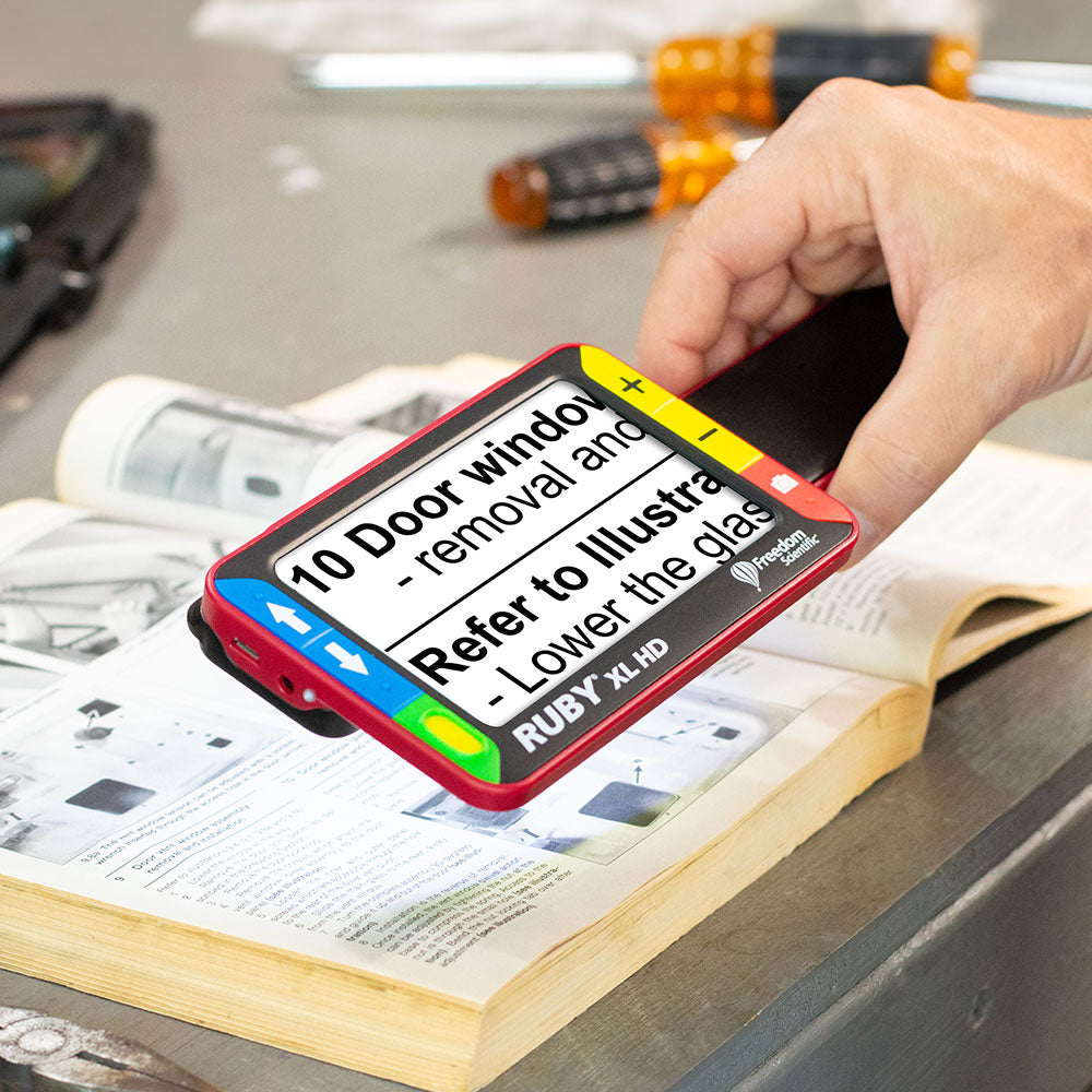 RUBY XL HD Handheld Video Magnifier – Vispero Store