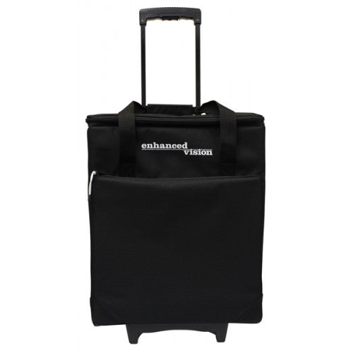 DaVinci Pro rolling case with handle extended