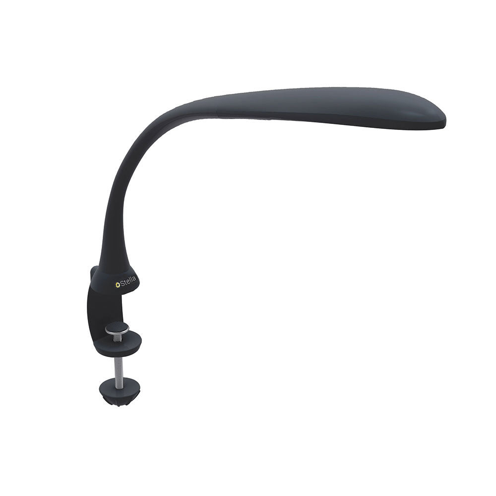 Stella EDGE clamp light in black