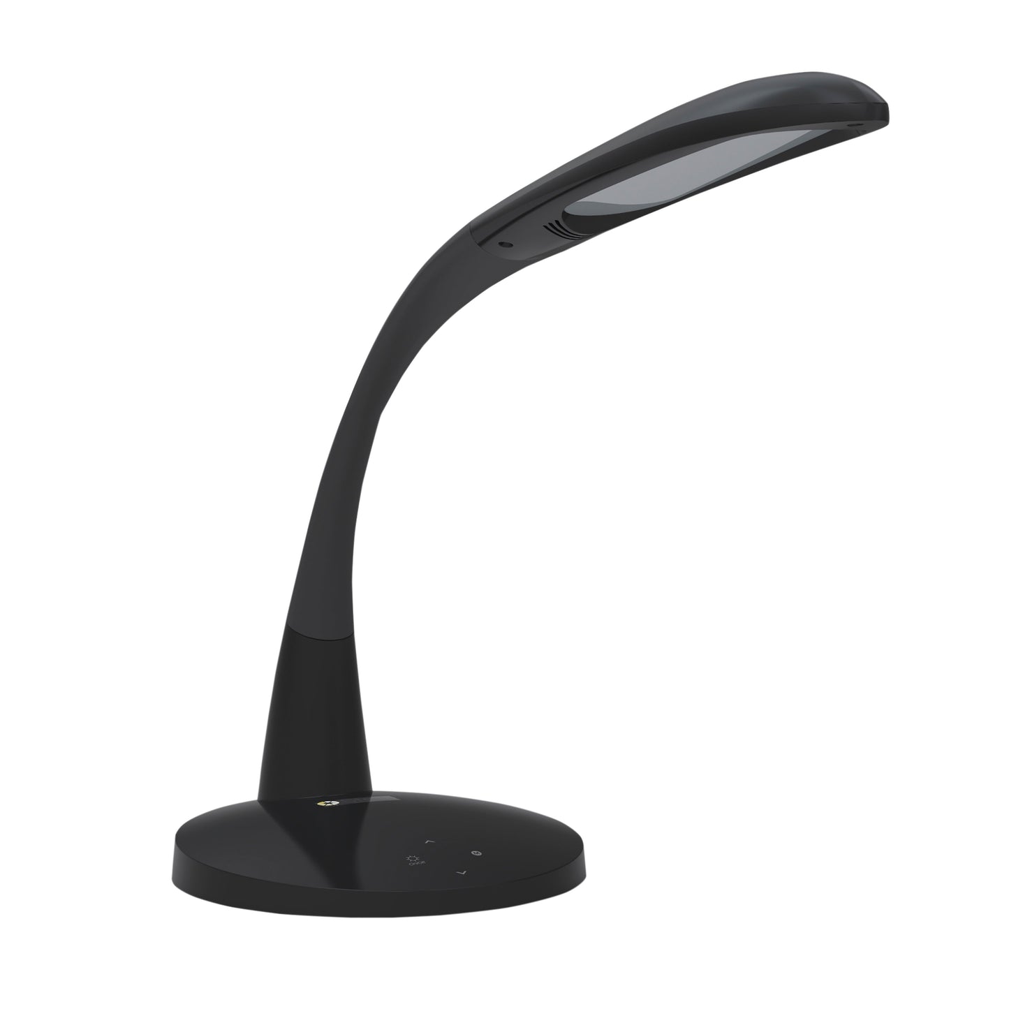 stella two task lamp in black